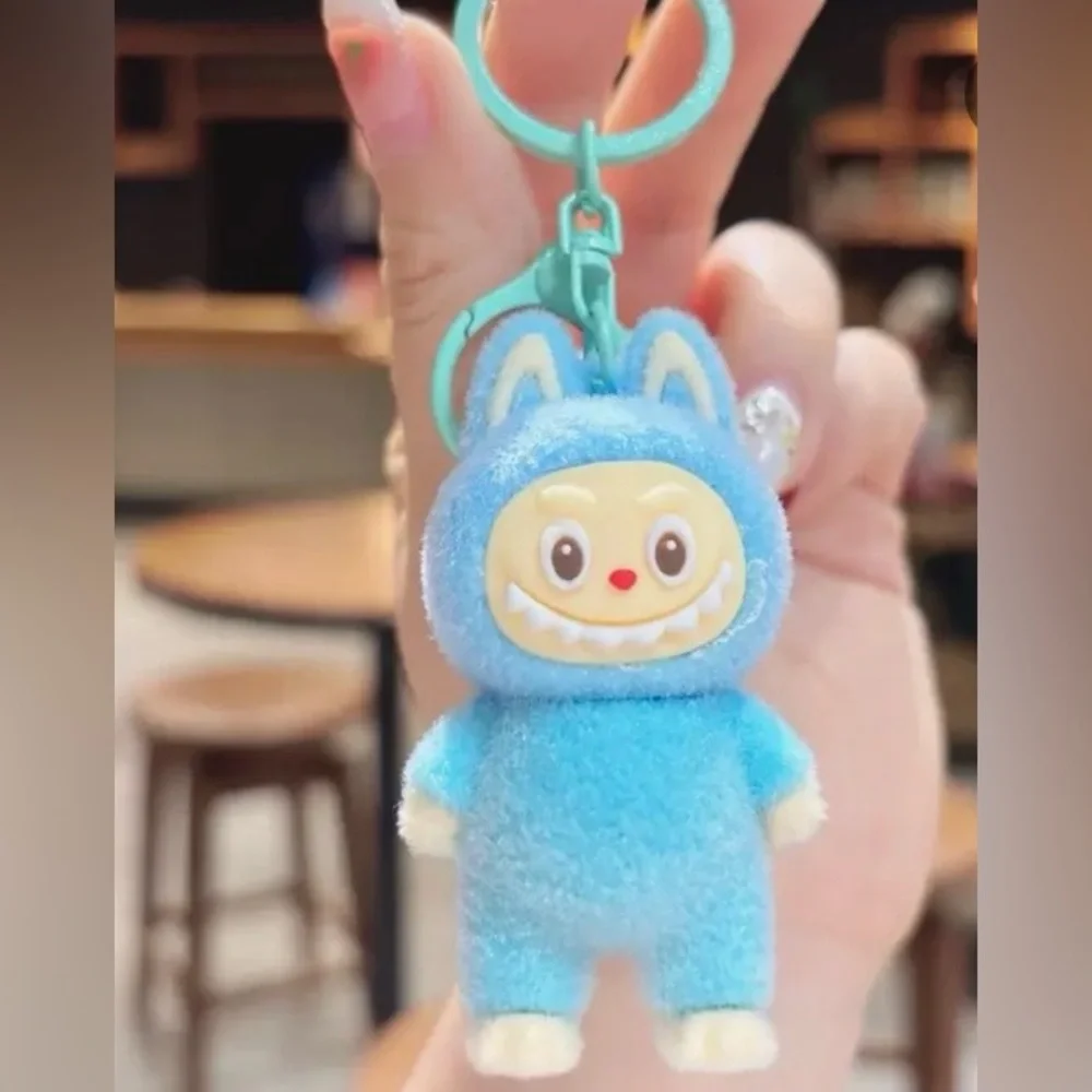 Monster Keychain, Blue, NEW